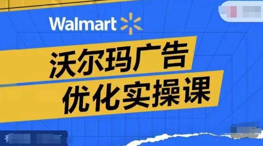 沃尔玛广告优化实操课,广告报告实操讲解,广告如何提高转化和ROAS等插图 沃尔玛广告优化实操课,广告报告实操讲解,广告如何提高转化和ROAS等