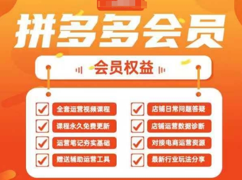 2025拼多多运营实战课,40节全流程教学,覆盖拼多多运营全链路插图 2025拼多多运营实战课,40节全流程教学,覆盖拼多多运营全链路