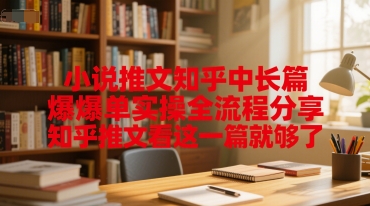 小说推文知乎中长篇爆单实操全流程分享,知乎推文看这一篇就够了插图 小说推文知乎中长篇爆单实操全流程分享,知乎推文看这一篇就够了